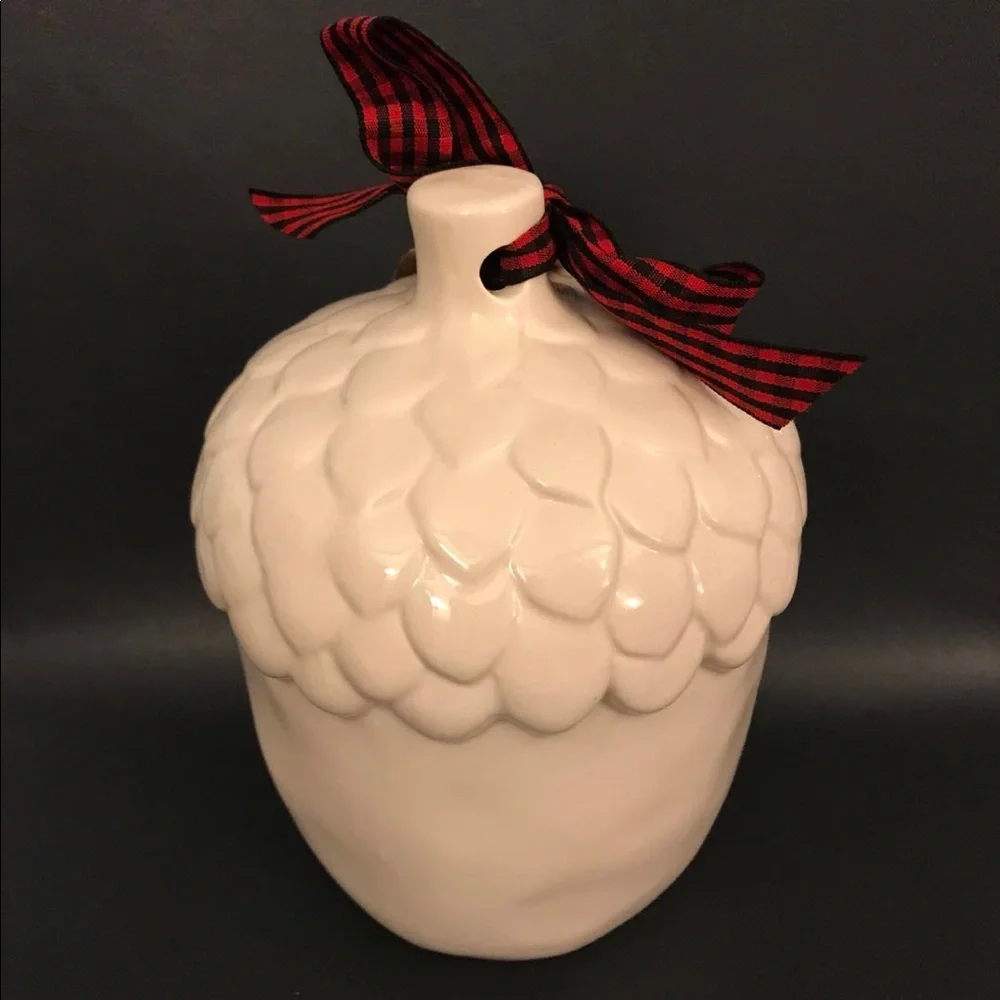 Rae Dunn Acorn Peace Birdhouse